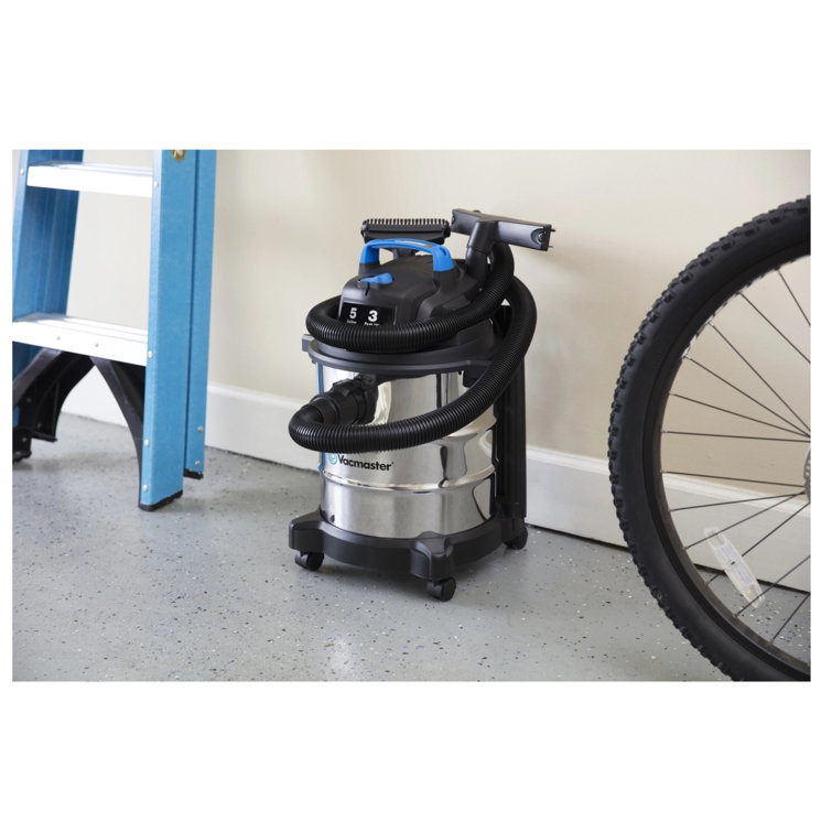 Vacmaster 5gallon 3 Peak Hp Stainless Steel Wet/dry Vacuum & Reviews Wayfair Canada